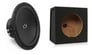 NVX NSW122v2 12" Subwoofer + Free 12" Sealed Enclosure Image 1