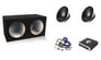 (2) 10"  JL Audio Subs + Autotek Amplifier + Dual 10" Sealed Enclosure + Amp Kit Image 1