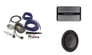 MTX 3510-04S 10" 600 Watt Shallow Subwoofer + Amplifier and Amp wire Kit Image 1
