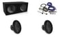 Planet Audio 12" 1800W Subs + Vented Enclosure + Amp + Wiring Kit Image 1