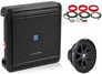 Alpine MRV-F300 Amplifier + Kicker 10" Comp Subwoofer + Belva Amp Kit Image 1