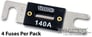Visonik VANLF140 -- 140 Amp ANL Fuse (4 Pack) Image 1