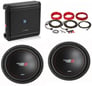 Alpine MRV-F300 Amplifier + (2) Cerwin-Vega 12" Subwoofers + Belva Amp Kit Image 1