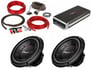 Cerwin Vega B54 Amplifier + (2) Pioneer 10" Subwoofers + Belva Amp Kit Image 1