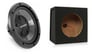 Kenwood KFC-W112S Subwoofer + Free Scosche Sealed Enclosure Image 1