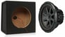 Kicker CompVR CVR122 (43CVR122) + Free 12" Sealed Enclosure Image 1