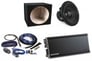 Kicker (46CXA18001) Amplifier + NVX VCW154 15" Subwoofer + Enclosure and Amp Kit Image 1