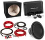 Rockford Fosgate R750-1D + NVX VSW122v2 + Free Sealed Enclosure + Amp Kit Image 1