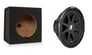 Kicker Comp C124 (43C124) + Free Scosche Sealed Enclosure Image 1