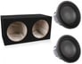 (2) Alpine R-W12D2 Subwoofer with Free Dual 12" Sub Enclosure Image 1