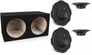 (2) Rockford Fosgate P3SD4-12 with Sealed Dual Enclosure Image 1