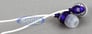 Scosche HP6PU thudBUDS In-Ear Headphones/Earbuds (Purple) Image 1