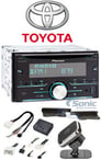 Pioneer FH-S700BS Bundle #15 for select Toyota vehicles Image 1