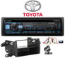 Alpine CDE-172BT Bundle #44 for select Toyota Matrix vehicles Image 1