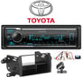 Kenwood KMM-BT328U Bundle #46 for select Toyota Matrix vehicles Image 1