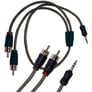 Wet Sounds WW-RCA-3.5mm 2 ft Image 1