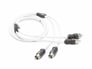 JL Audio XMD-WHTAIC2-3 White 2-Channel RCA Cable (Open Box, Good) Image 1