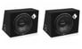 Rockford Fosgate 400W Prime Single 10 Inch Loaded Subwoofer Enclosure (2 Pack) Image 1