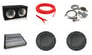 (2) Polk Audio DB1042DVC 10&rdquo; 2100w Subwoofers+Sealed Box+Mono Amplifier+Amp Kit Image 1