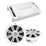 Power Acoustik MSA4‐1300D with Kicker 41KM604W Image 1