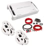Power Acoustik MSA4‐1300D + Belva BBMS65W and Amp Kit Image 1