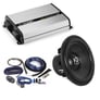 JL Audio JX1000/1D with NVX VCW154 Subwoofer and Amp Kit Image 1