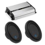 JL Audio JX1000/1D with 2 Alpine SW12D4 Subwoofer Image 1
