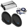 JL Audio JX1000/1D w/ 2 Alpine Subwoofers and Amp Kit Image 1