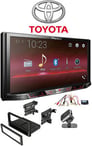 Pioneer MVH-300EX Bundle #80 for select Toyota Venza Vehicles Image 1
