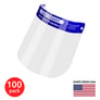 (100-Pack) XRGO Adjustable Medical Face Shield with Anti-fog Film FaceShield1) Image 1