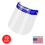 (10-Pack) XRGO Adjustable Medical Face Shield with Anti-fog Film (FaceShield1) Image 1