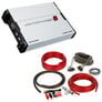 Cerwin Vega XED7600.4 + Belva 4 Gauge Amplifier Image 1