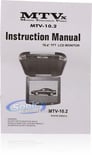 Mobile Television Video  MTV-10.2 (Black) Image 6