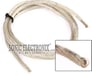 PRECUT 6 ft. - 10 Gauge CLEAR Power / Ground Wire -- color: Clear Image 1