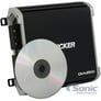 Kicker 500W Monoblock Amplifier + Alpine 8" Subwoofer + Belva Amp Kit Image 3