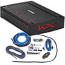 Kicker KXA1200.2 (44KXA12002) + High Quality NVX Amp Kit Image 1