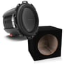 Rockford Fosgate Power T1D210 + Belva MDFS10 Subwoofer Enclosure Image 1