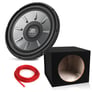 JBL Stage 1210 + 12" Sealed Enclosure and Speaker Wire Image 1