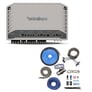 Rockford Fosgate M2-750X5 with Amplifier Wiring Kit Image 1