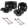 NVX Complete N-Series Speaker Upgrade Kit for 1987-1996 Jeep Wrangler YJ Image 1