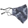 (20-Count)Victor Fitness VM25BKC Black & Dark Gray Camo Cloth Reusable Face Mask Image 6
