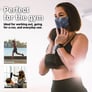 (5-Count) Victor Fitness VM25BL Blue Camo Cloth Reusable Face Mask + 10 Filters Image 6