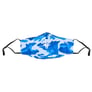 (5-Count) Victor Fitness VM25BL Blue Camo Cloth Reusable Face Mask + 10 Filters Image 3