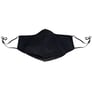 (5-Count) XRGO XM25BK Plain Black Cloth Reusable Face Masks + 10 PM.2 Filters Image 2
