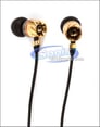 Monster Turbine Pro Gold (MH TRB-P IE GLD CT) Audiophile In-Ear Speakers with ControlTalk Headphones - Gold/Black Image 1