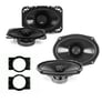 NVX Complete N-Series Speaker Upgrade Kit for 1995-2005 Chevy Cavalier Image 1