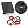 Alpine BBX-T600 + Rockford Fosgate R1S4-10 + Amp Kit Image 1