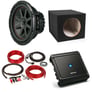 Alpine MRV-M500 + Kicker 10" Subwoofer + 10" Sealed Enclosure + Amp Kit Image 1