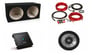 (2) JBL Stage 1210 Subwoofers + MRVM500 Amplifier + Sealed Enclosure Image 1