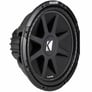 2) KICKER 43C154 Comp 15" 1000w Car Audio Subwoofers + Mono Amplifier + Amp Kit Image 2